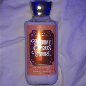 snowy citrus swirl lotion